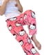 thumbnail image 5 of Pantalones de pijama de terciopelo navideño con gato de dibujos animados para mujer, pantalones casuales de franela de otoño e invierno para uso doméstico y al aire libre, 5 of 5