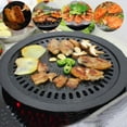 thumbnail image 3 of Innovative Grill, Smokeless Stainless Steel With Non-Stick Surface, Easy Clean Design And Versatile Cooking Capabilities, Perfect For Indoor And Outdoor Adventures, 3 of 8