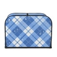 thumbnail image 3 of Toasting Machine Cover 4 Pieces 12.4×10.6×8.3in Dust-Proof Explosion-Proof Waterproof And Wear-Resistant Hollow Bottom Blueviolet Moroccan Buffalo Plaid Tartan Check Hand-Drawn Sketch_1, 3 of 7