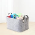 thumbnail image 4 of Abbracc 2xPortable Handy Dirty Clothes Storage Basket for Pillows Toys Bookshelf M, 4 of 8