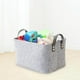 thumbnail image 4 of Cesta de almacenamiento plegable gris Sunnimix Cesta de almacenamiento, 4 of 7