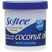 Softee Coconut Oil Hair Scalp Conditioner 12 oz