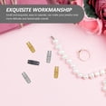 thumbnail image 1 of Nestingho 120Pcs Screw Shape End Caps for Jewelry Making Copper Brass Fastening, 1 of 6