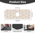 thumbnail image 2 of Sikiie Tropical Fruit Splash Guard for Sink Faucet-1 PC Super Absorbent Fast Drying Mat Sink Gadgets-Splash Guard for Kitchen, Sink Mat, 2 of 7