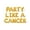 Gold, variant on Letter Balloons - PARTY LIKE A CANCER 16" Inch Alphabet Letters Foil Mylar Balloon Birthday Party Banner (Purple)