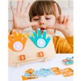thumbnail image 1 of Wmhsylg - Materiales didácticos para niños, materiales didácticos para la educación en el hogar, juguetes de aprendizaje para niños pequeños de 2 a 4 años, juegos de matemáticas, juguetes Montessori, 1 of 8