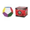 thumbnail image 3 of Cubo de Rubik de 4 órdenes, 5 colores, 5 órdenes, 5 colores sólidos mágicos, dodecaedro de alto orden, alienígena, refrán, colección suave, juguete, 3 of 5