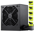 thumbnail image 4 of MSI MAG A650GN II Power Supply, 80 Plus Gold-certified 650W, Active PFC, 120mm Low Noise Fan, 4 of 5