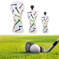 thumbnail image 3 of PU Golf Cover Hybrid Club Headcover etiquetas de Multi shamjiam Funda para palos de golf, 3 of 9