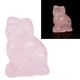 thumbnail image 1 of Nimoa Piedra de Cuarzo - Piedra de Cristal Rosa en Forma Gatito para Escritorio Oficina en casa Adorno Decorativo o Regalo para niños, 1 of 5