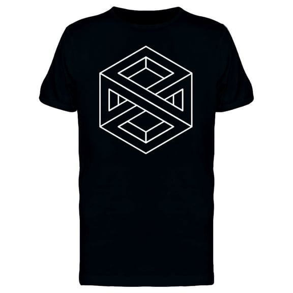 Impossible Cube Hipster Art Tee Men's -Image by Shutterstock