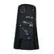thumbnail image 1 of Nueva falda escocesa de verano para hombre, falda plisada con costuras en contraste a cuadros con bolsillo Pompotops oipoqjl22760, 1 of 6