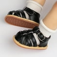 thumbnail image 6 of Meckior Baby Boys Girls Sandals Infant Closed Toe Crib Shoes for First Walkers 0-18 Months, 6 of 8