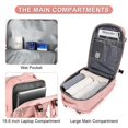 thumbnail image 4 of Leisure Backpack Travel Backpack-Blue, 4 of 5