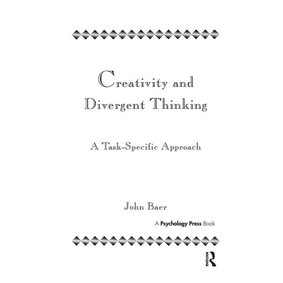 Creativity and Divergent Thinking: A Task-Specific Approach, (Hardcover)