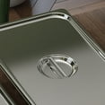 thumbnail image 4 of 6-Pack Full Size Stainless Steel Steam Table Pans with Lids – 4-Inch Deep, Commercial Grade, Anti-Jamming, Oven Safe, Perfect for Buffet, Catering,Reliable – Size: 6p-0.5 with cover-811-4, 4 of 7