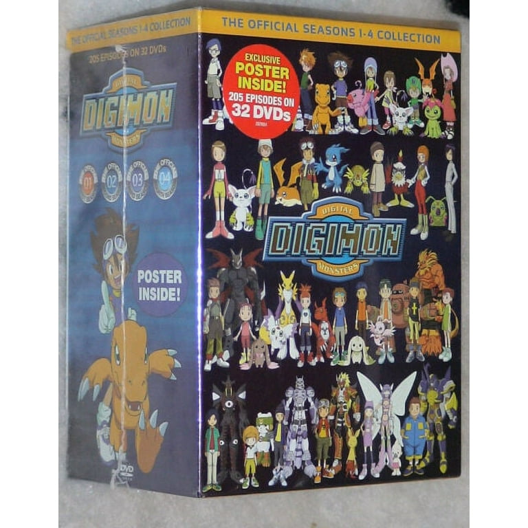 Digimon: Digital Monsters Season 1-4 Boxset [DVD] 