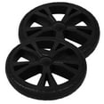 thumbnail image 1 of MIANGASTORE 2 Pcs Roues Universelles de Fauteuil Roulant de Remplacement Roues de Déambulateur Roues à Roulettes Roulettes Antidérapantes Accessoires de Roues, 1 of 8