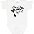 thumbnail image 3 of Inktastic Someone in Delaware Loves Me Boys or Girls Baby Bodysuit, 3 of 5