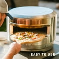 thumbnail image 4 of Solo Stove Pi Pizza Oven | Incl. Outdoor Pizza Maker, Wood Burning Assembly, Cordierite Pizza Stone (13 mm thick), Stainless Steel, H: 15.125 in x Dia: 20.5 in, 30.5 lbs, 4 of 5