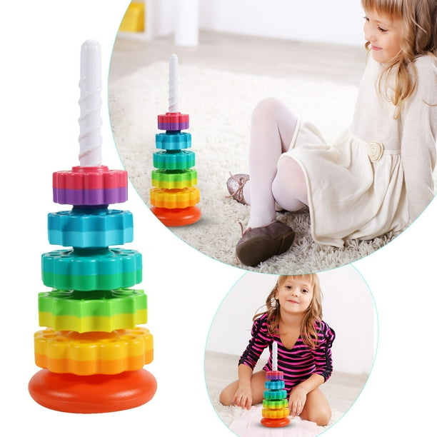 Learning & Education Toys 1 Rotating Stacking Toy Rotating Toys for