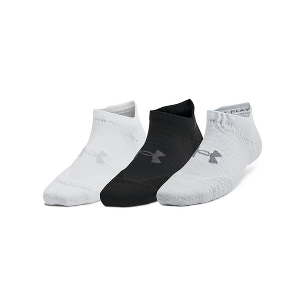 Pack de 3 calcetines Under Armour Play Up No Show para mujer, talla S