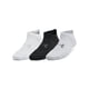 thumbnail image 1 of Pack de 3 calcetines Under Armour Play Up No Show para mujer, talla S, 1 of 1