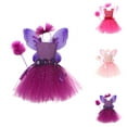 thumbnail image 2 of XIYNBAOK Full Body Black Bodysuit Toddler Girl Outfits 4t Baptism Outfits for Boys Christmas Toddler Outfit Boys Size 6 Clothes Girls Size 5t Clothes, Purple 10-12 years, 2 of 9