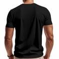 thumbnail image 4 of Men Short Sleeve Shirt Big and Tall 3xl Mens White Vneck Tshirts Cotton Summer Tops Casual Button-Downs Hawaiian Shirt for Men Cotton Tall order again, 4 of 8
