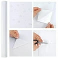 thumbnail image 4 of Plain Gloss Paste Wall Stickers PVC Pearl Film Waterproof Wallpaper Room DIY Self-adhesive Wardrobe Kitchen Furnitur Renovation, 4 of 9