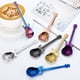 thumbnail image 2 of 1 cuchara de café en forma de guitarra de acero inoxidable, cuchara de café de 7 colores, cuchara de helado, barra de agitación Fivean unisex, 2 of 2