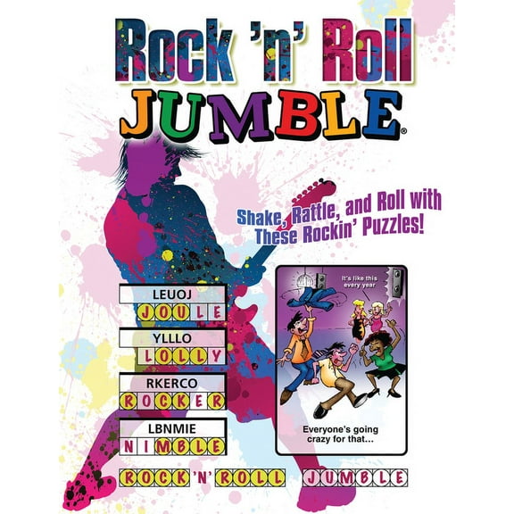 Jumbles(r) Rock 'n' Roll Jumble(r): Shake, Rattle, and Roll with These Rockin' Puzzles!, (Paperback)