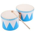 thumbnail image 3 of 1 Set of Drum Percussion Music Instrument Congas Drum For Kids Beginners Percussion Instrument Bongos Portable Small Bongo Drum Music Development Drum, 3 of 9