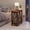 Espresso, variant on GALAXHERO Narrow End Table with Charging Station and Open Storage Shelf Sofa Side Table with 2 USB Ports and 2 Power Outlets, Slim Farmhouse End Table for Small Spaces, Bedroom, Living Room Espresso