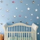 thumbnail image 5 of Bewildely Calcomanías decorativas espejo 3D pegatinas acrílicas para pared póster superficie calcomanía de pared forma de estrella papel Decoración del hogar, 5 of 6