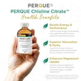 thumbnail image 4 of PERQUE Choline Citrate Liquid, 7.86 fl oz, Supports Brain, Nervous System & Liver Health, 4 of 7