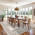 thumbnail image 3 of 9x9 Living Room Square Area Rug, Vintage Large Washable Square Rugs for Bedroom/Dining Room/Home Office/Study Room Non Slip & Stain Resistant Carpets for Home with Dogs Cats 9X9 Beige, 3 of 17