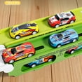 thumbnail image 2 of BESTSKY Transport Truck Toys,Two Forms Tow Truck Toy,Inertia Sliding 3 Year Old Boy Gift,3 Cars, 2 of 6