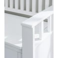 thumbnail image 4 of Banc de Rangement Blanc Flora, 4 of 8