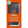 thumbnail image 2 of Onn. Samsung S25 Premium Privacy Japanese Tempered Glass Screen Protector with Easy Application Tray, Scratch and Impact Absorbing, 2 of 5