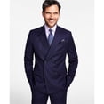 thumbnail image 1 of Tallia Mens Double-Breasted Two Button Blazer Jacket, Blue, 48 Regular, 1 of 1