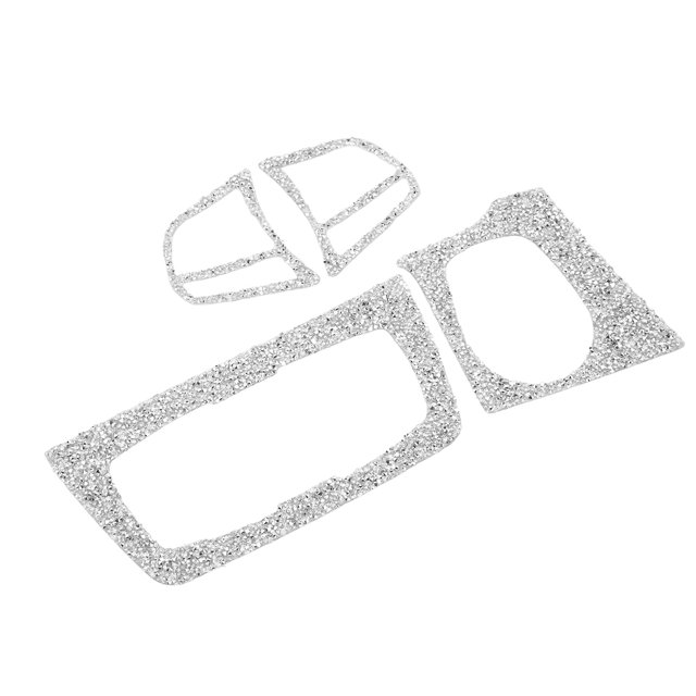 Marco De Botón De Volante De Cristal, A Prueba De Polvo, Instalación De Pasta Del Lado Izquierdo De La Transmisión Resistente Al Polvo, Embellecedor De Botón De Volante De ANGGREK Otros