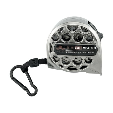 

MARCUVMK Hollow Steel Tape Measures and Nylon Wear- Tape Measures Stainless Steel Anti- Retractable Metric Ruler.