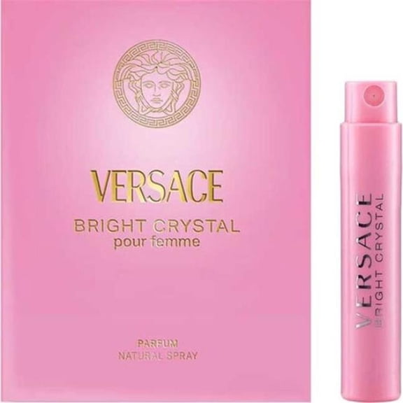 Versace BRCTSV 0.03 oz Bright Crystal Eau De Toilette Spray Vial for Women