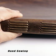 Leather Journal for Women&Men,Genuine Leather Notebook,240 Pages Travel Journal for Women,Vintage Leather Bound Notebook(Vintage Brown)