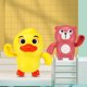 thumbnail image 4 of 5 piezas de juguetes de baño para bebés, juguetes flotantes, juguetes para la piscina, juguetes acuáticos para exteriores para bebés, niños y niños pequeños, 4 of 8