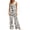 Army Green Beige Flower, variant on Jumpsuits For Women Casual Floral Strapless Jumpsuit Wide Leg Rompers Beach Vacation Clothes Summer Outfits