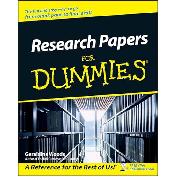 Pre-Owned Research Papers For Dummies