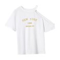 thumbnail image 4 of Camiseta para mujer, disfraz simple, camiseta clásica con cuello redondo para uso diario, regalo para mujer M, 4 of 7