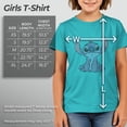 thumbnail image 5 of Lilo & Stitch Watercolor Stitch Graphic Tee for Girls,, 5 of 9